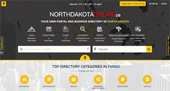 Desktop Screenshot of northdakotaonline.us